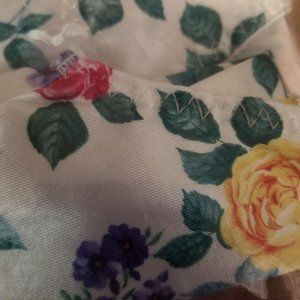 Avon Satin Hi-Cut Brief Spring Garden Print L